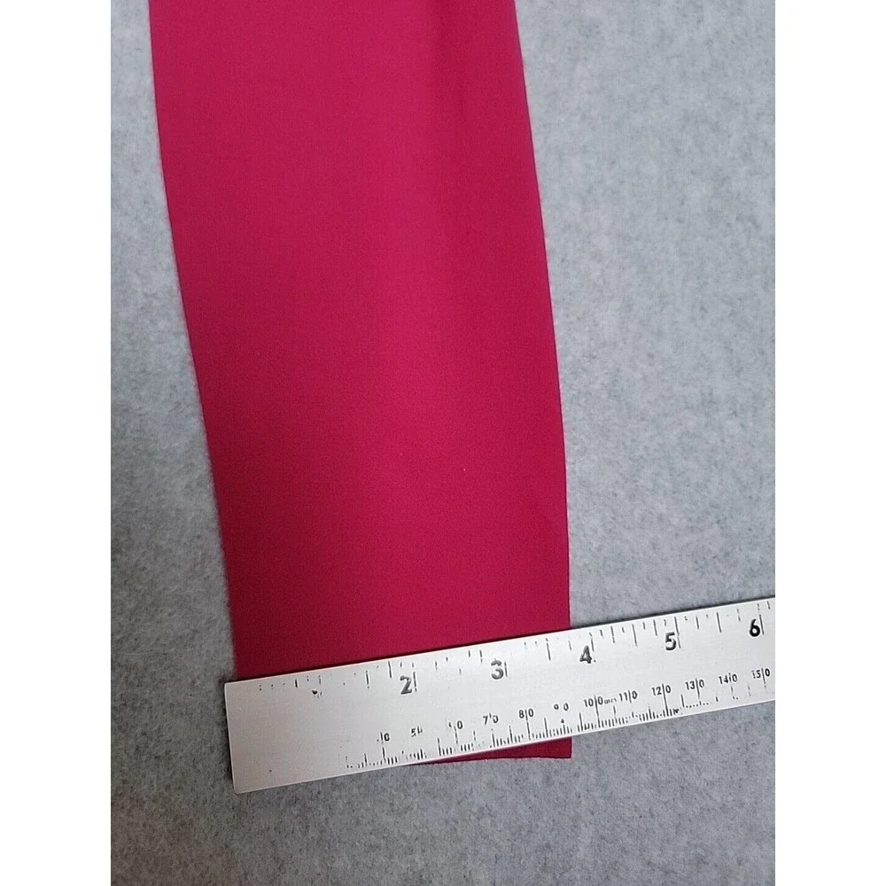 Lululemon Leggings Womens 4 30x21 Cropped‎ Hot Pink Athletic Running Stretch - Picture 7 of 10
